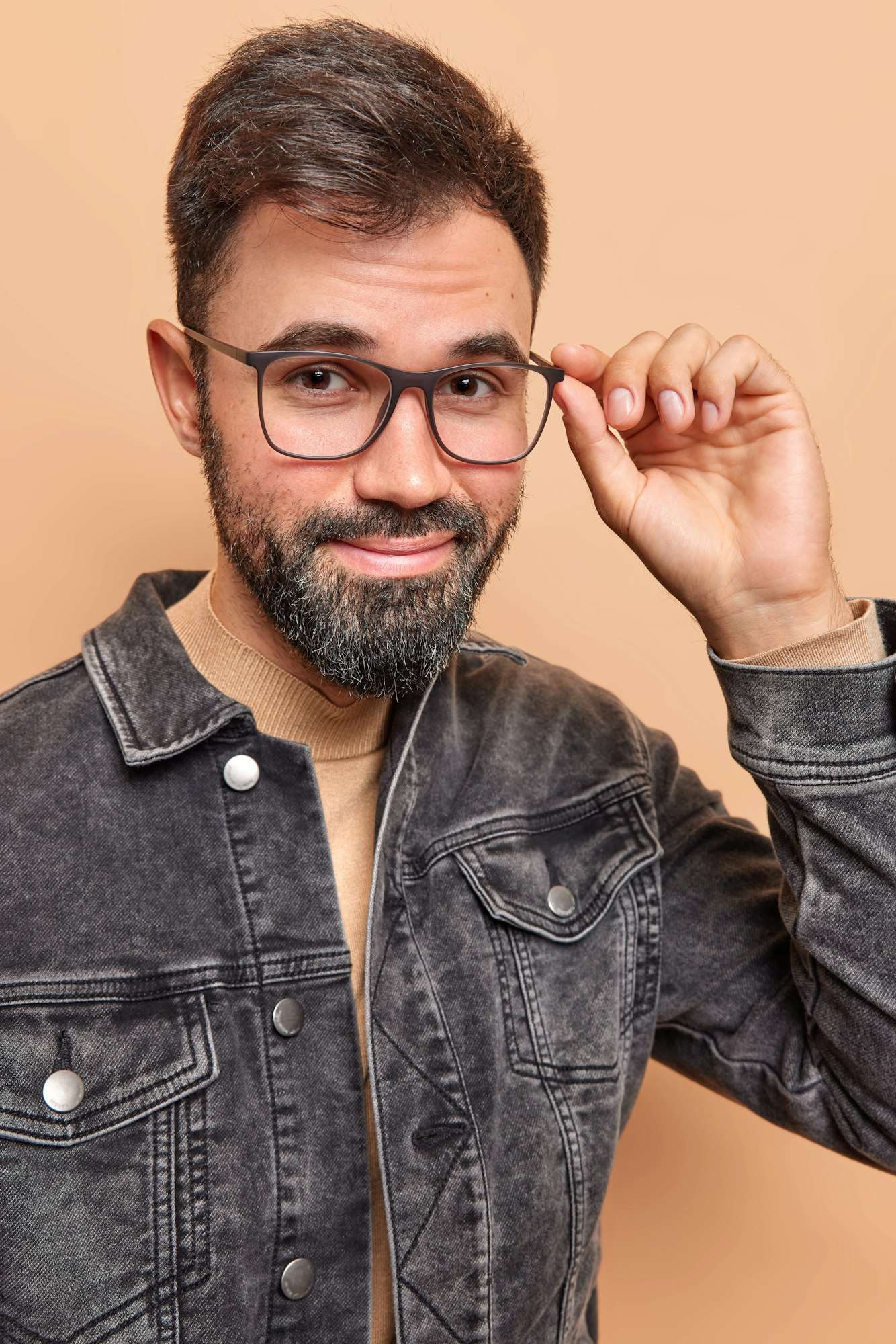 Confident man representing discreet male enhancement services